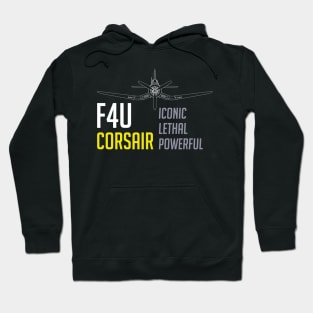 F4U Corsair: Iconic-Lethal-Powerful Hoodie